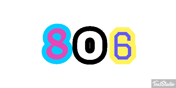 806 Texteffekt
