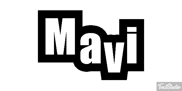 Mavi Effetto testo