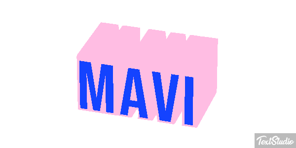 Mavi Effetto testo