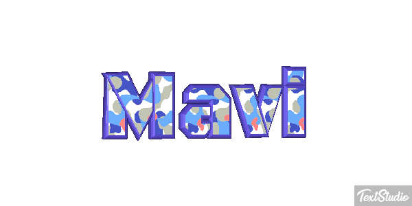 Mavi Effetto testo