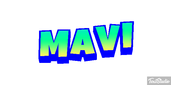 Mavi Effetto testo