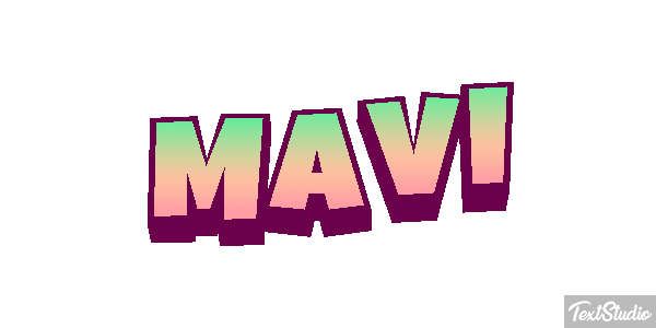 Mavi Effetto testo