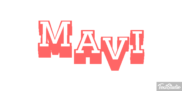 Mavi Effetto testo