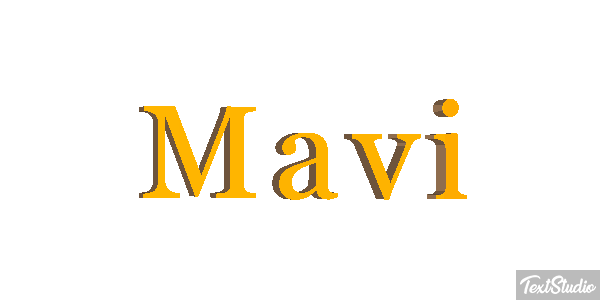Mavi Effetto testo