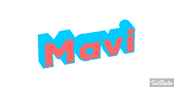 Mavi Effetto testo