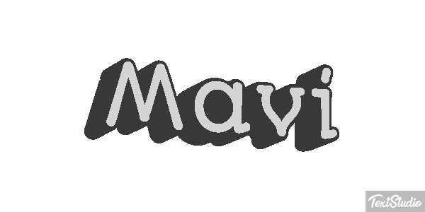 Mavi Effetto testo
