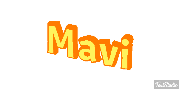 Mavi Effetto testo