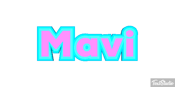 Mavi Effetto testo