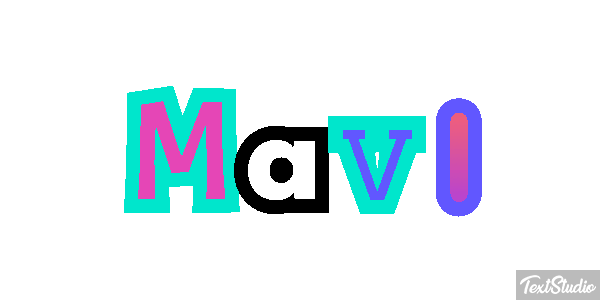Mavi Effetto testo