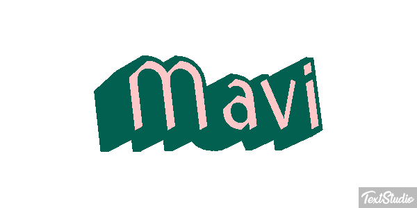 Mavi Effetto testo
