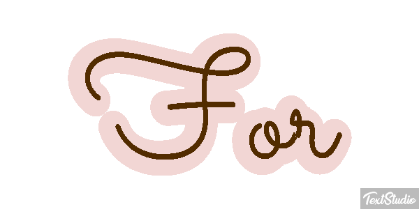 For Efekt tekstowy
