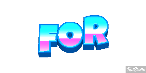 For Efekt tekstowy