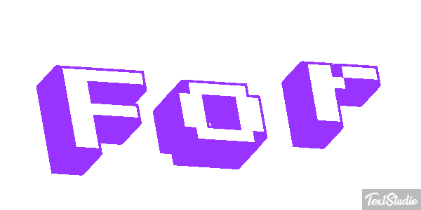 For Efekt tekstowy