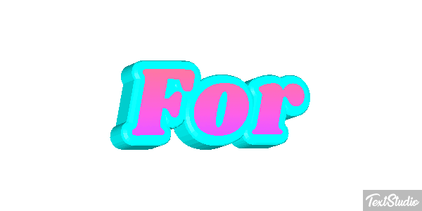 For Efekt tekstowy