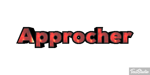 Approcher Text effect
