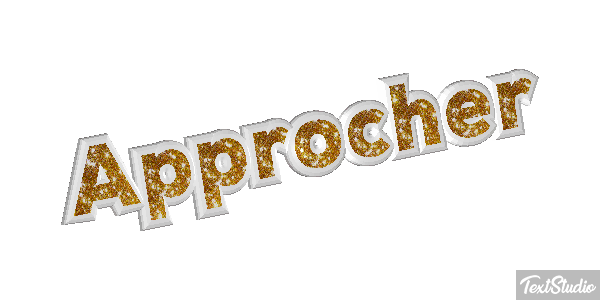Approcher Text effect