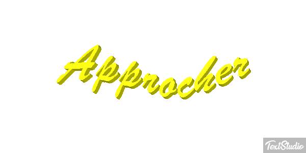Approcher Text effect