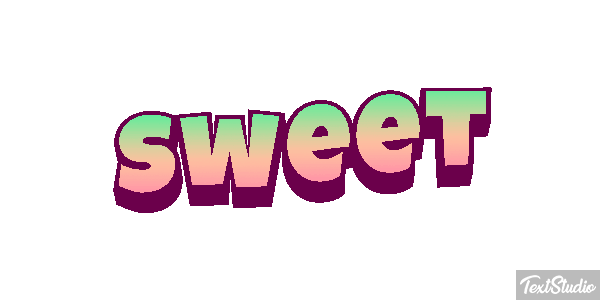 Sweet Metin efekti