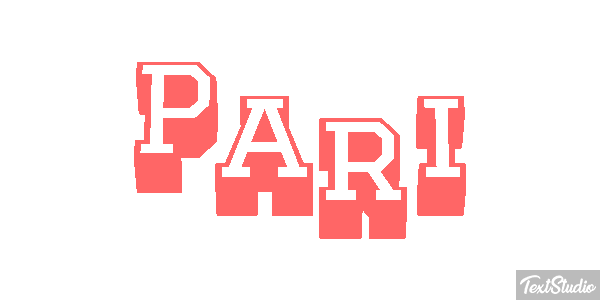 Pari Texteffekt