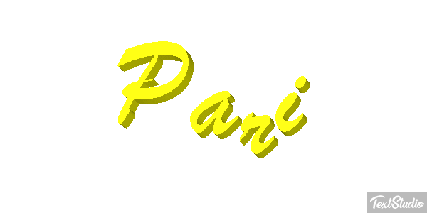 Pari Texteffekt