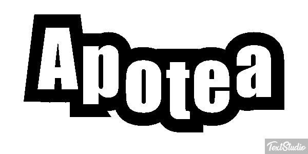 Apotea Text effect