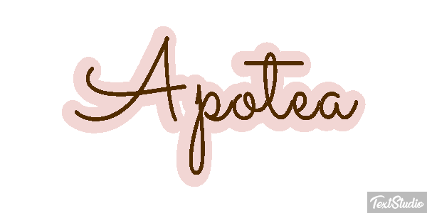 Apotea Text effect