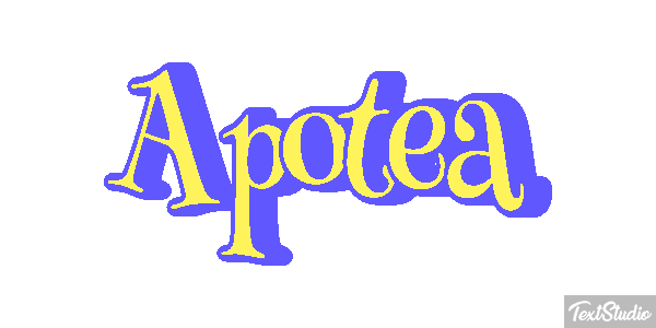Apotea Text effect