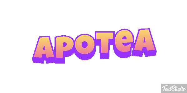 Apotea Text effect