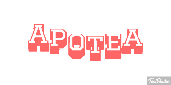 Apotea Text effect