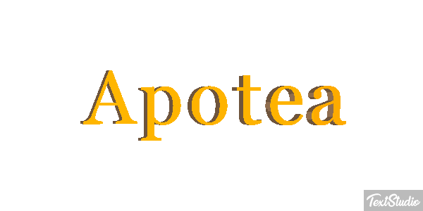 Apotea Text effect