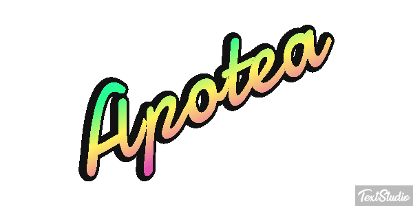 Apotea Text effect