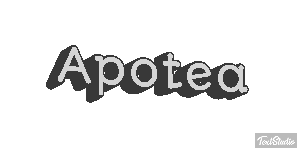 Apotea Text effect
