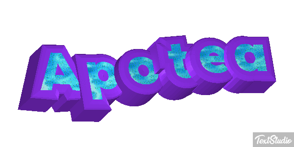 Apotea Text effect