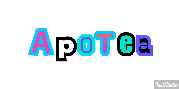 Apotea Text effect