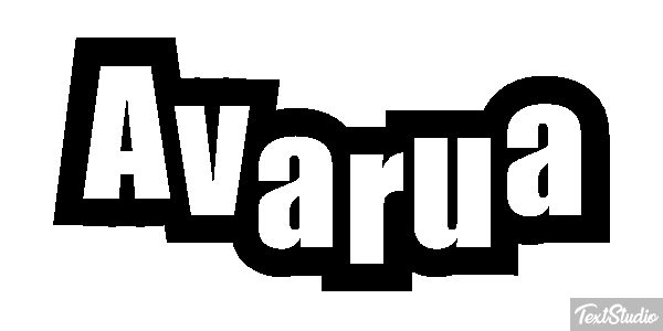 Avarua Текстовый эффект