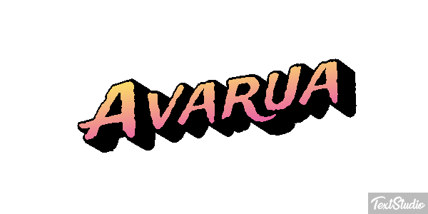 Avarua Текстовый эффект