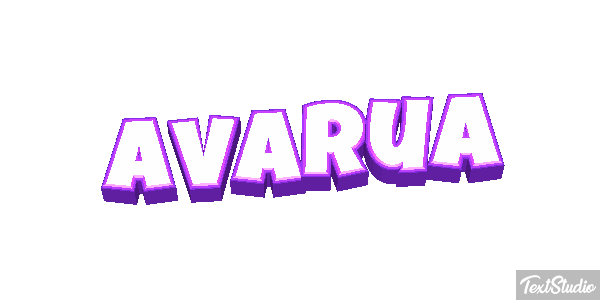 Avarua Текстовый эффект