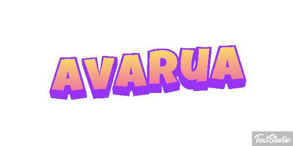Avarua Текстовый эффект