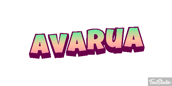 Avarua Текстовый эффект