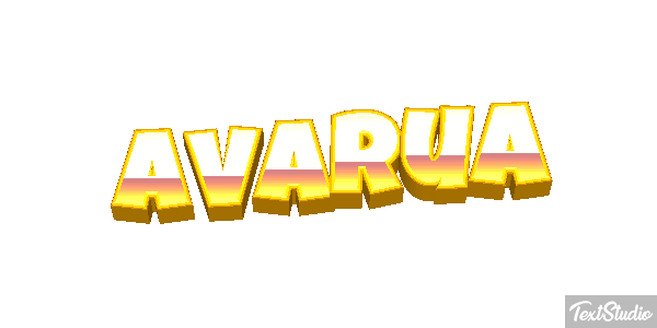 Avarua Текстовый эффект