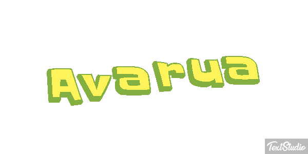 Avarua Текстовый эффект
