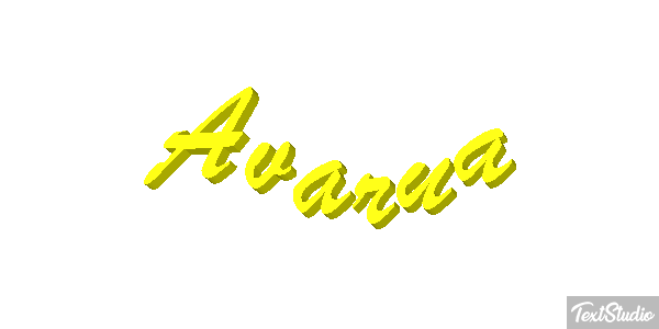 Avarua Текстовый эффект