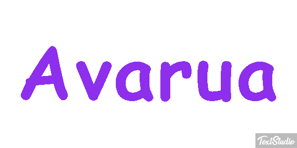 Avarua Текстовый эффект