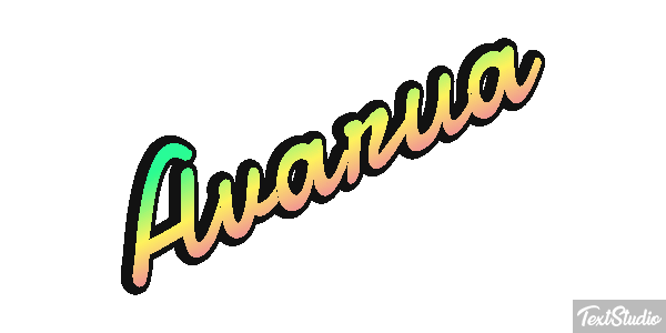 Avarua Текстовый эффект