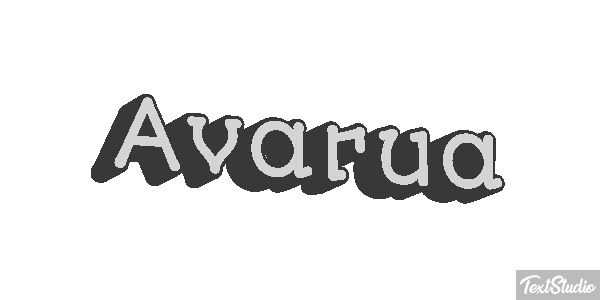 Avarua Текстовый эффект