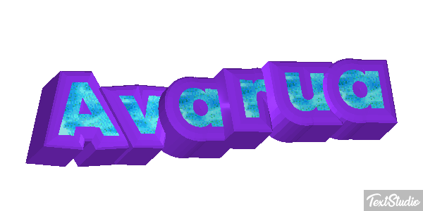 Avarua Текстовый эффект