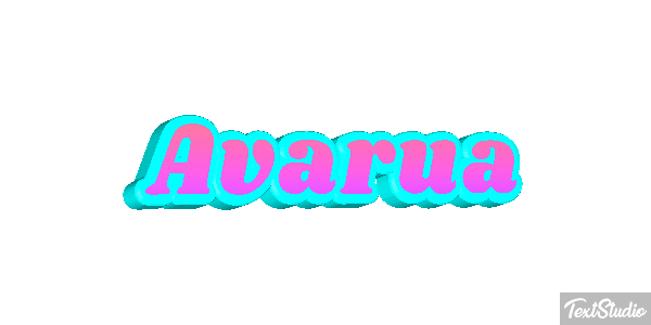 Avarua Текстовый эффект
