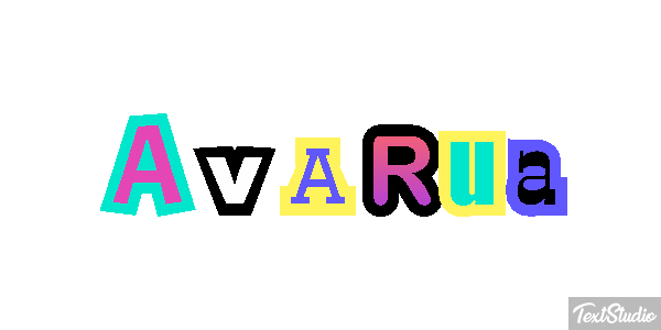 Avarua Текстовый эффект