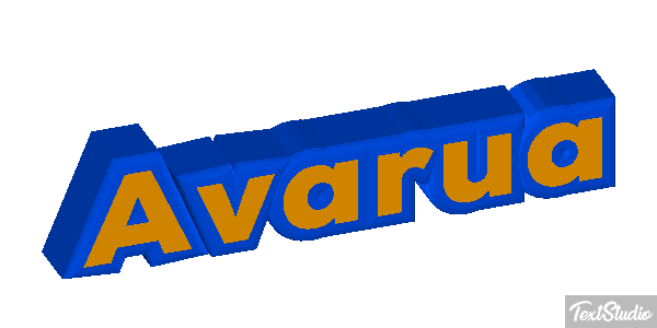 Avarua Текстовый эффект