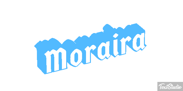 Moraira Effetto testo